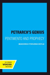 Cover Petrarch's Genius
