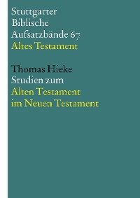 Cover Studien zum Alten Testament im Neuen Testament