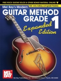 Cover &quote;Modern Guitar Method&quote; Series Grade 1, Expanded Edition