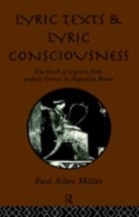Cover Lyric Texts and Lyric Consciousness