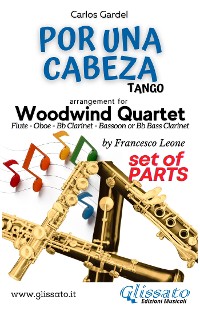 Cover Por una cabeza - Woodwind Quartet (parts)