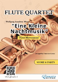 Cover Flute Quartet "Eine Kleine Nachtmusik" (first movement) score & parts