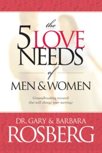 Cover 5 Love Needs of Men and Women