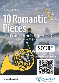 Cover French Horn Quartet Score of "10 Romantic Pieces"