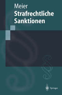 Cover Strafrechtliche Sanktionen