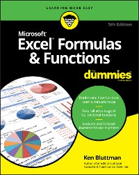 Cover Excel Formulas & Functions For Dummies