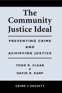Cover The Community Justice Ideal