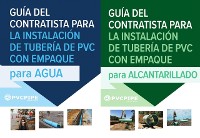 Cover Guía del Contratista para Instalación de Tuberías de PVC con Empaque para Agua/ para Alcantarillado