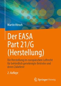 Cover Der EASA Part 21/G (Herstellung)	