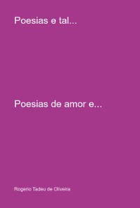 Cover Poesias E Tal...