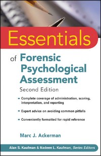 Cover Essentials of Forensic Psychological Assessment