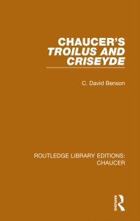 Cover Chaucer's Troilus and Criseyde