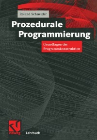 Cover Prozedurale Programmierung