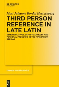 Cover Third Person Reference in Late Latin