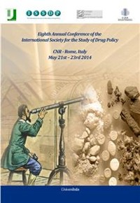 Cover Eighth Annual Conference of the International Society for the Study of Drug Policy CNR - Rome, Italy