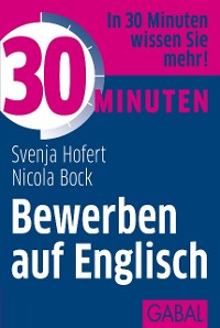 Cover 30 Minuten Bewerben auf Englisch