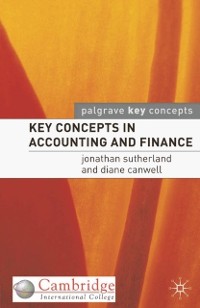 Cover Key Concepts in Accounting and Finance (CIC Edn)