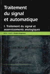 Cover Traitement du signal et automatique, Volume 1