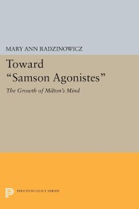 Cover Toward Samson Agonistes