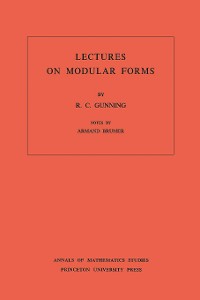 Cover Lectures on Modular Forms. (AM-48), Volume 48