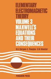 Cover Maxwell's Equations and Their Consequences