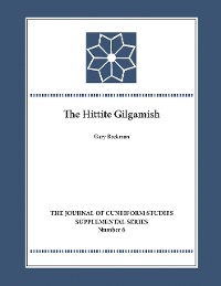 Cover The Hittite Gilgamesh