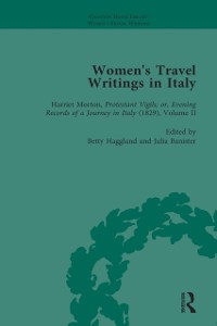 Cover Women's Travel Writings in Italy, Part II vol 9