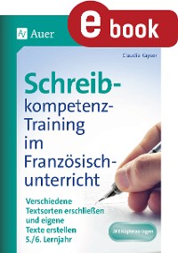 Cover Schreibkompetenz-Training im Französischunterricht