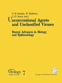 Cover Unconventional Agents and Unclassified Viruses