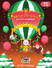 Cover Christmas Activity Workbook for Kids