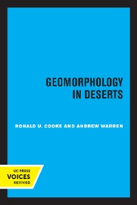 Cover Geomorphology in Deserts