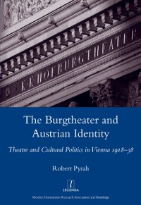 Cover The Burgtheater and Austrian Identity