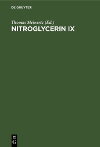 Cover Nitroglycerin IX