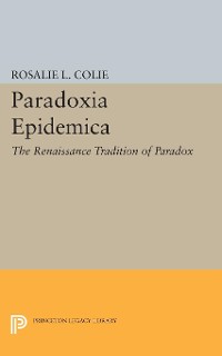 Cover Paradoxia Epidemica