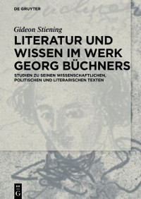 Cover Literatur und Wissen im Werk Georg Büchners