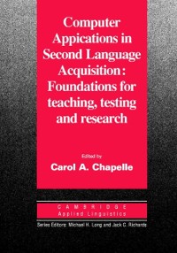 Cover Computer Applications in Second Language Acquisition