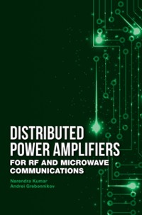 Cover Distributed Power Amplifiers for RF and Microwave Communications