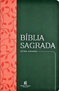 Cover Bíblia Sagrada NVI, Couro Soft, Verde, Letra Grande, Leitura Perfeita