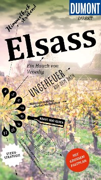 Cover DuMont direkt Reiseführer E-Book Elsass