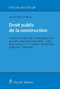 Cover Droit public de la construction