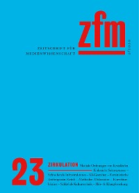 Cover Zeitschrift für Medienwissenschaft 23