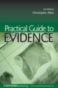 Cover Practical guide to evidence