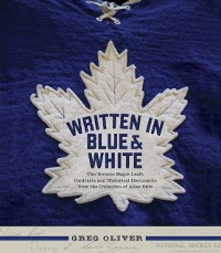 Cover Written in Blue and White