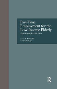 Cover Part-Time Employment for the Low-Income Elderly