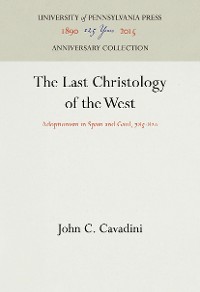 Cover The Last Christology of the West