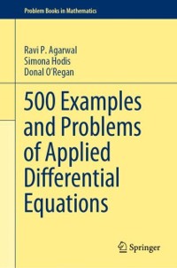 Cover 500 Examples and Problems of Applied Differential Equations