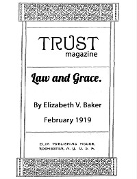 Cover Law And Grace