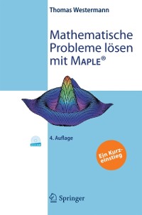 Cover Mathematische Probleme lösen mit Maple