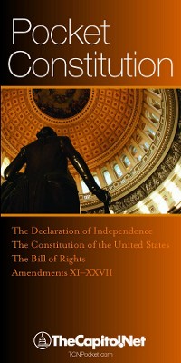 Cover Pocket Constitution: The Declaration of Independence, Constitution and Amendments
