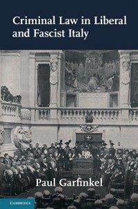 Cover Criminal Law in Liberal and Fascist Italy